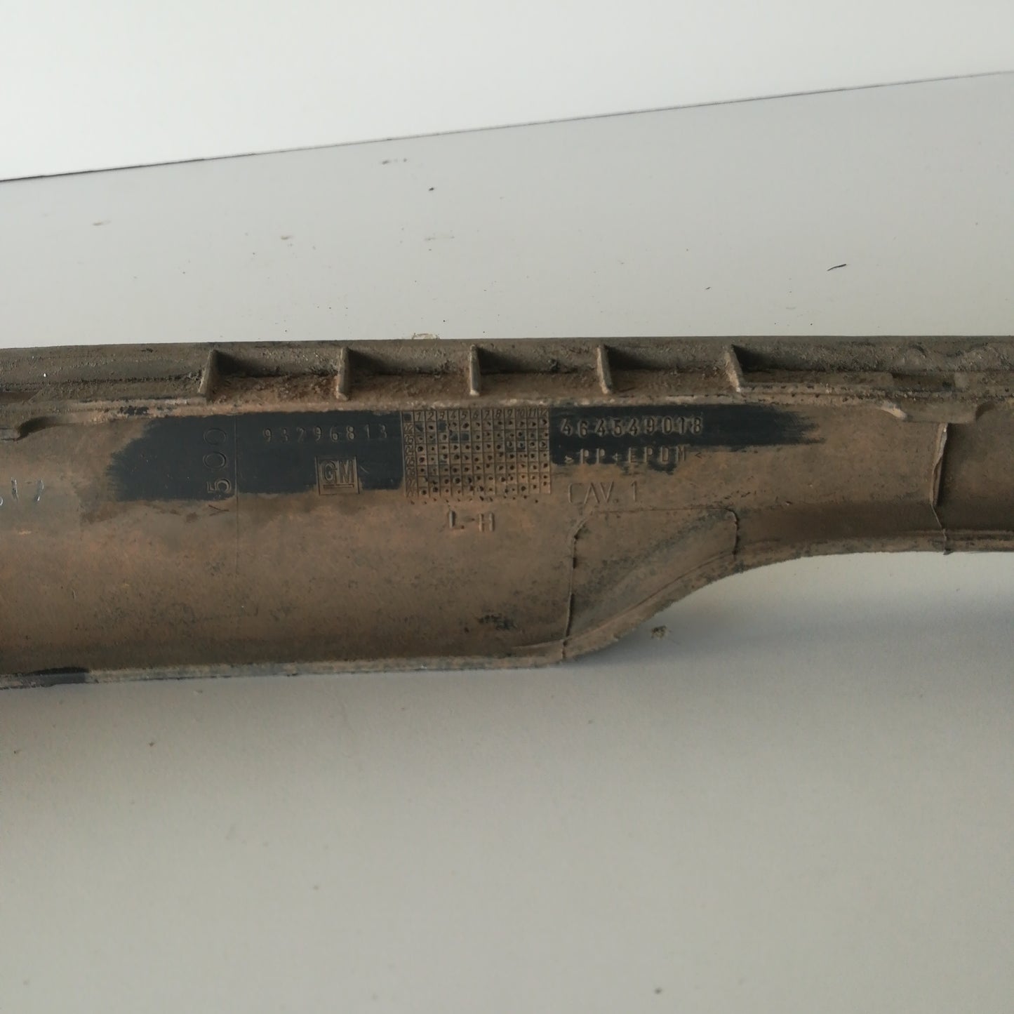 Spoilergummi vorne links unten Stoßstange Opel Meriva A