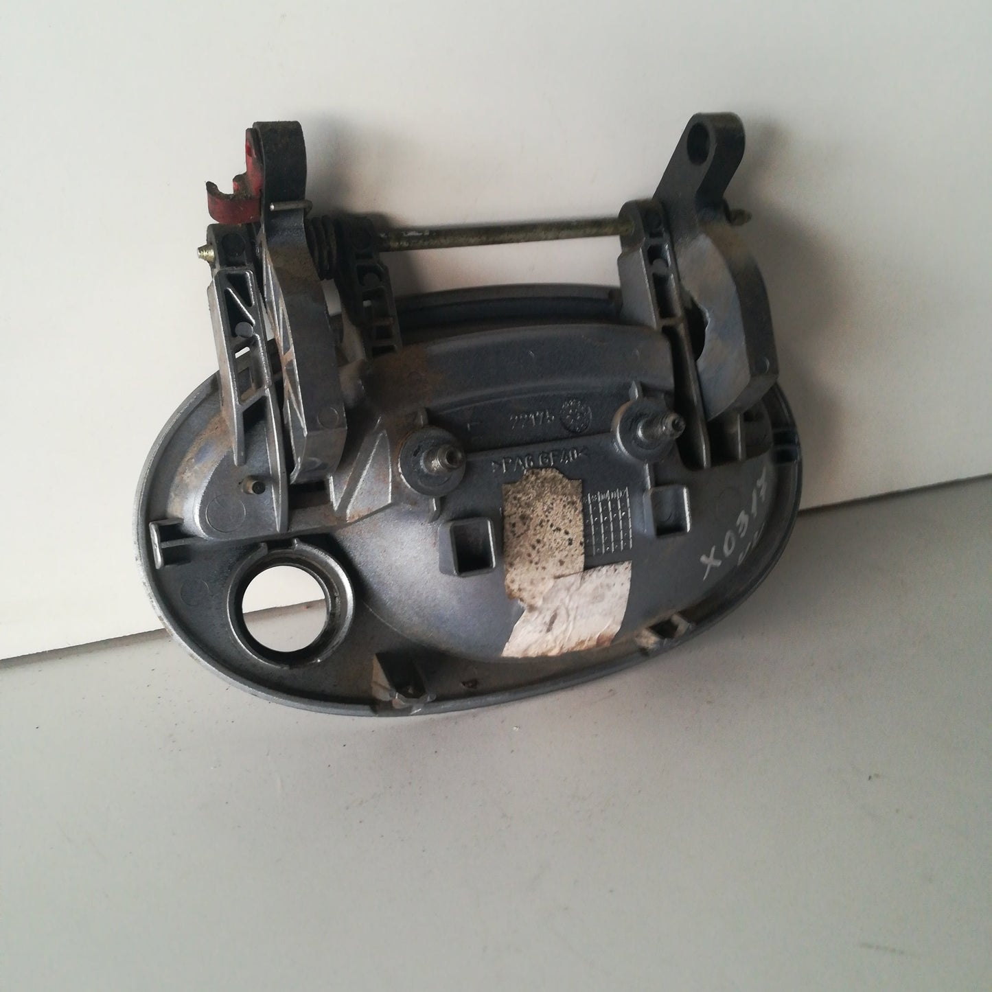 Türgriff vorne links graumetallic Z163 Opel Meriva A