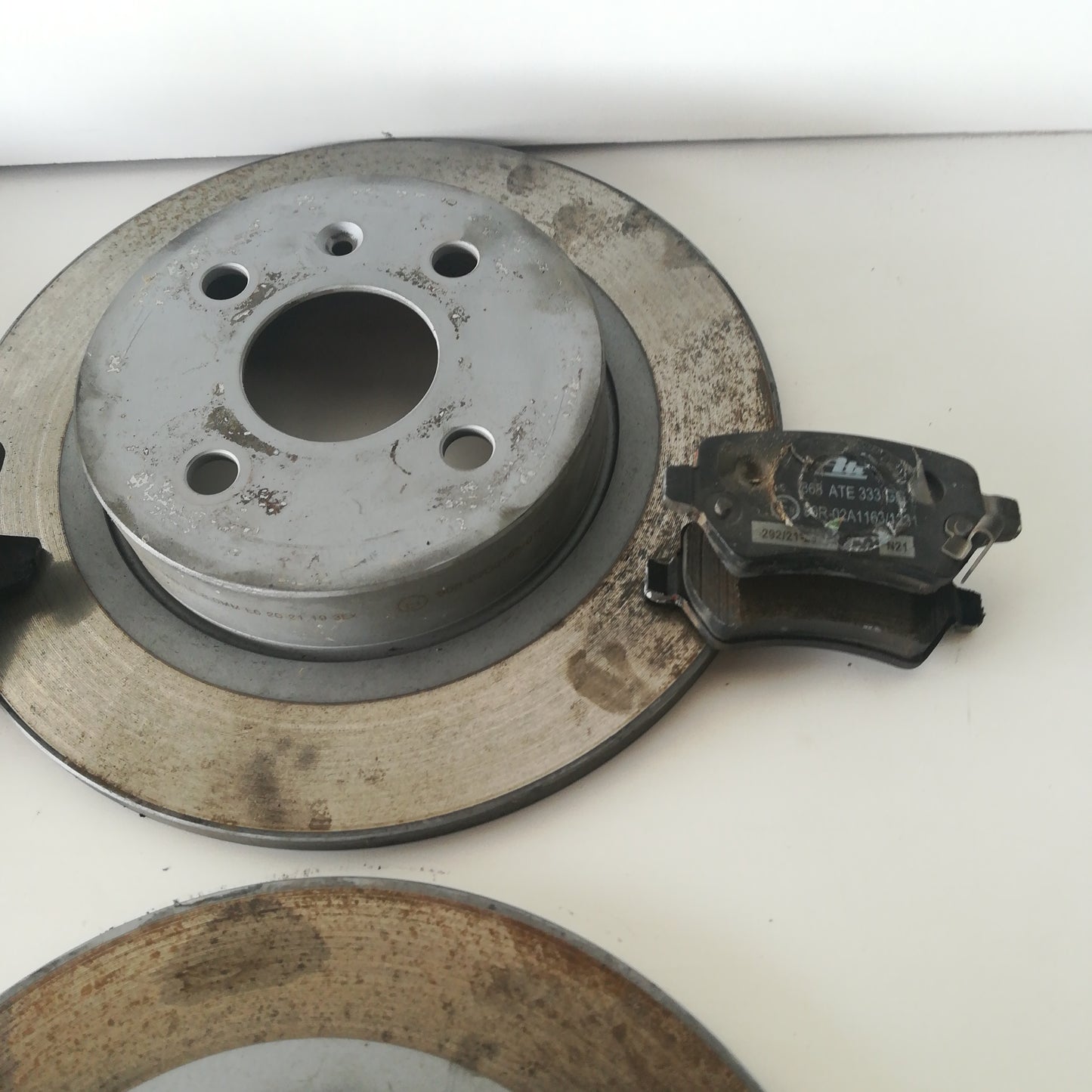 Satz Bremsscheiben Beläge vorne und hinten Ate Opel Meriva A