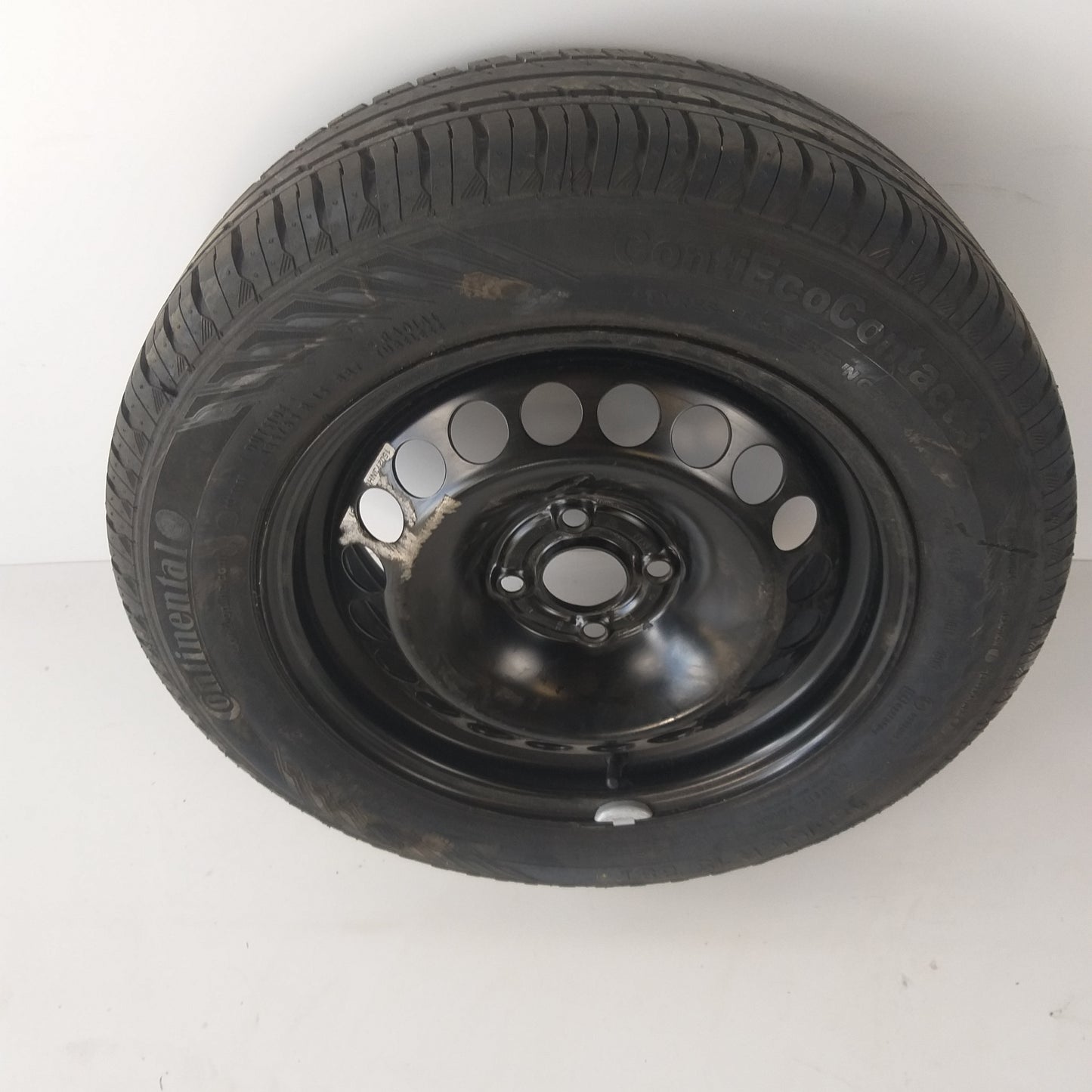 Стоманена джанта 15"цола 6Jx15H2 ET39 4x100 лятна гума Continental 185/65/R15 Opel Corsa D