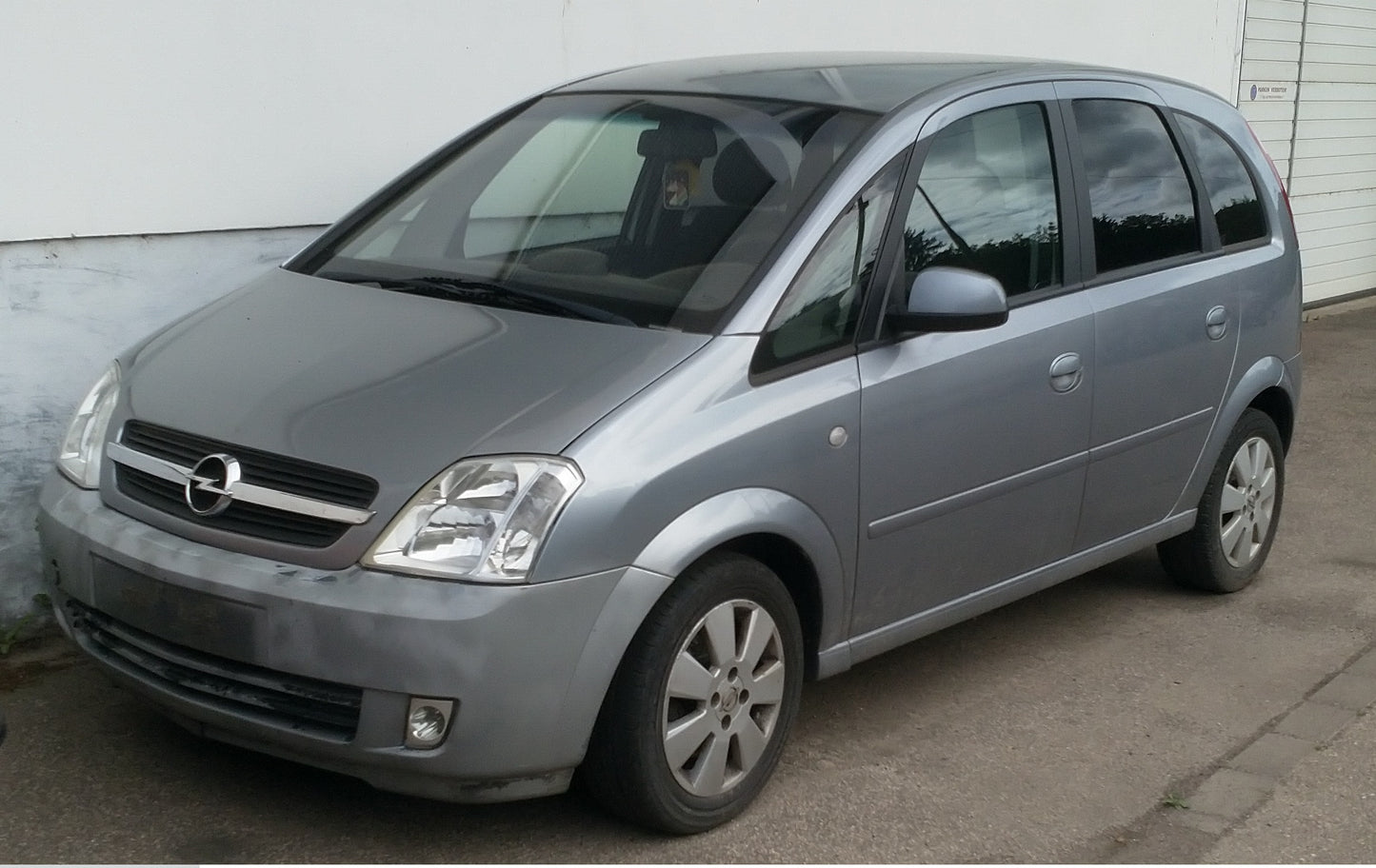 Opel Meriva A 1,8 Easytronik Z18XE silver 2004 / X0317 снимки