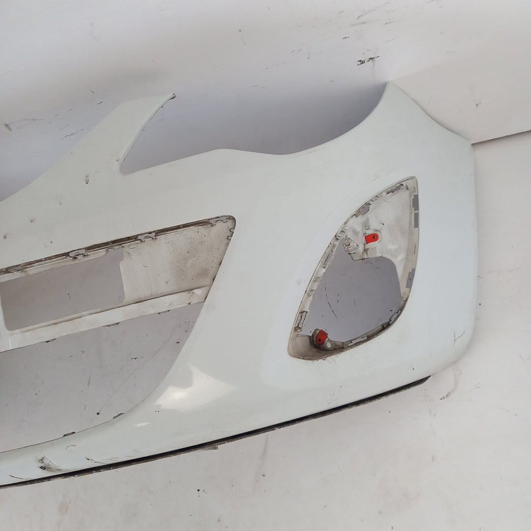 Предна броня след 2011 Z474 бяло ab 2011 Opel Corsa D 3 врати