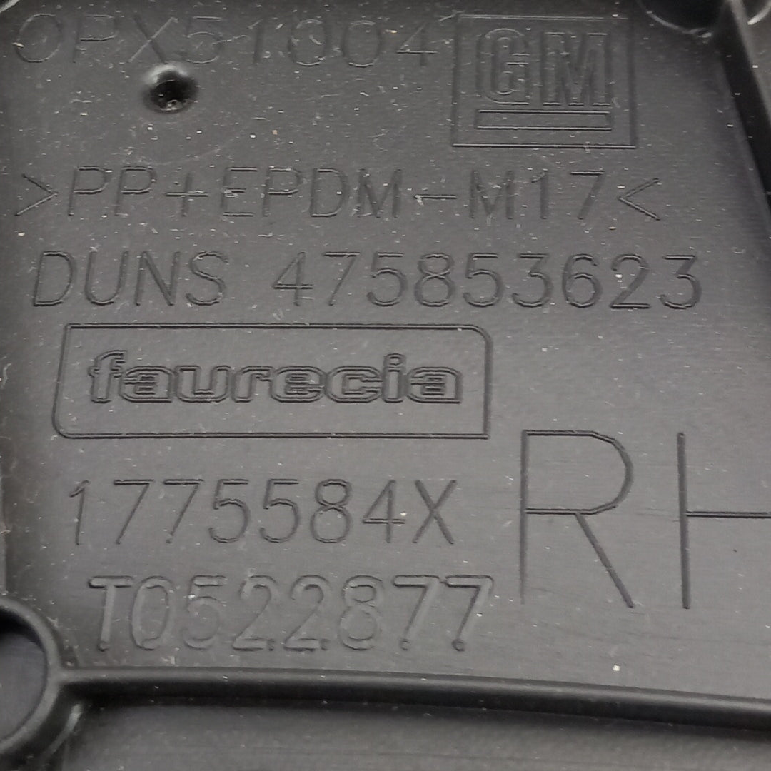 Кора на врата предна дясна RHD TATZ Opel Crossland X