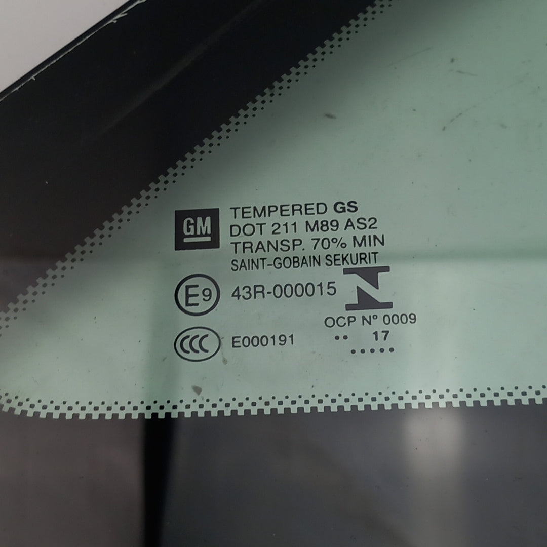 Стъкло фиксирано задна дясна стена Opel Crossland X