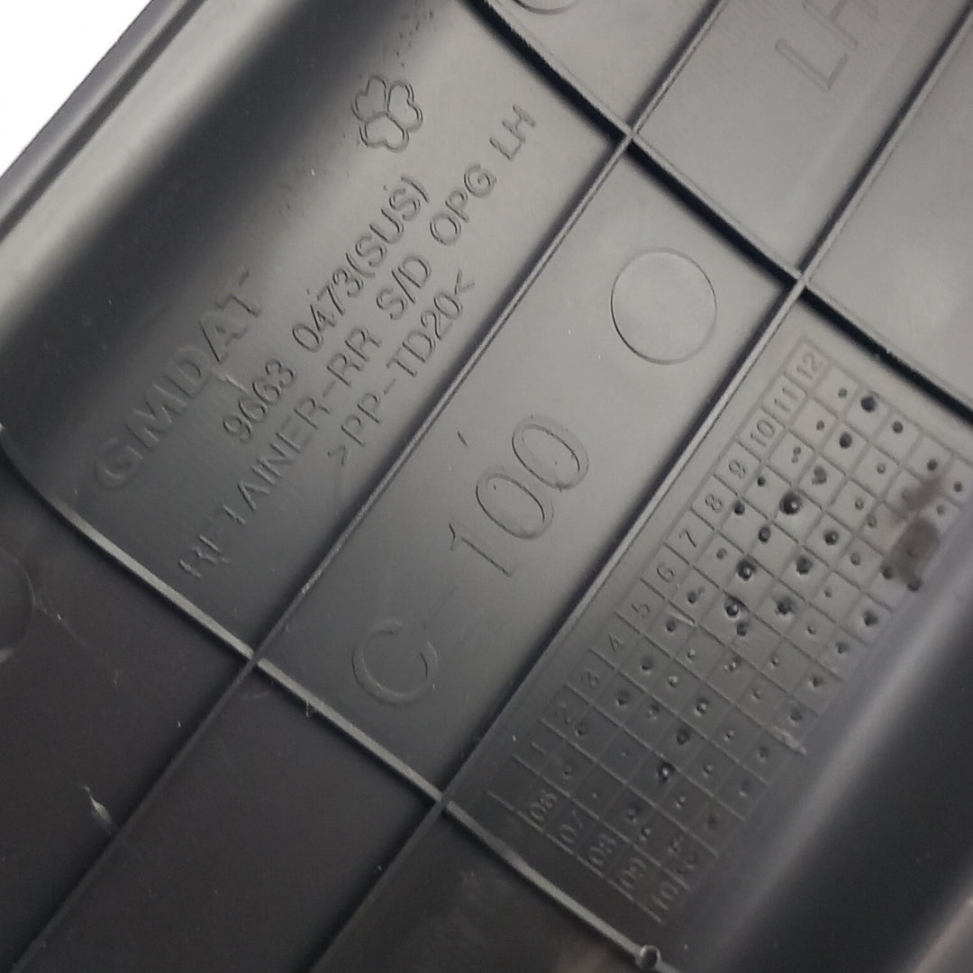 Пластмаса интериор Входна лента отзад вляво Opel Antara