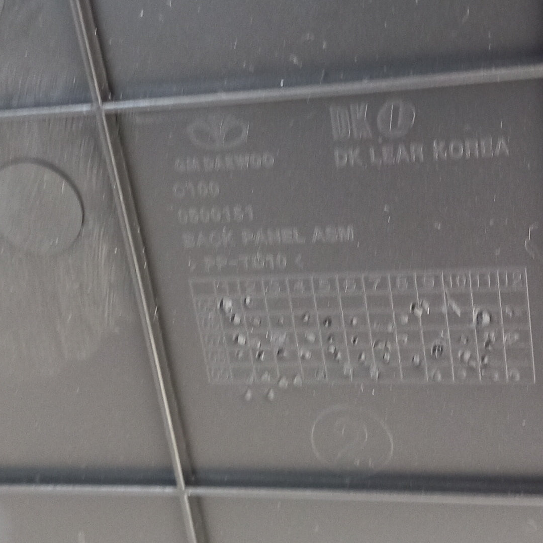 Седалка гръб предна лява Рафтова мрежа черна Opel Antara