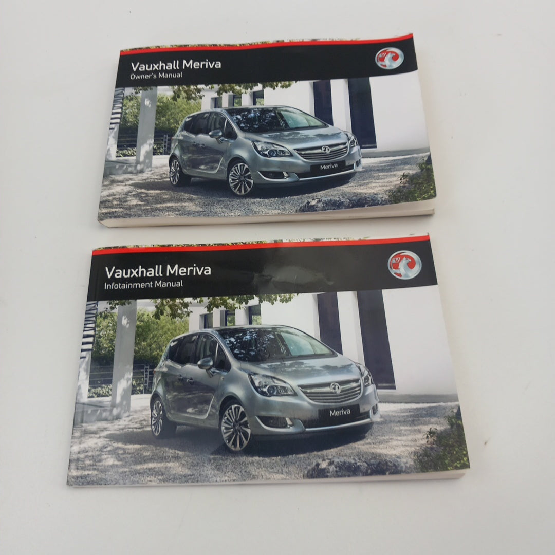 Книжка упътване Английски Vauxhall Opel Meriva B
