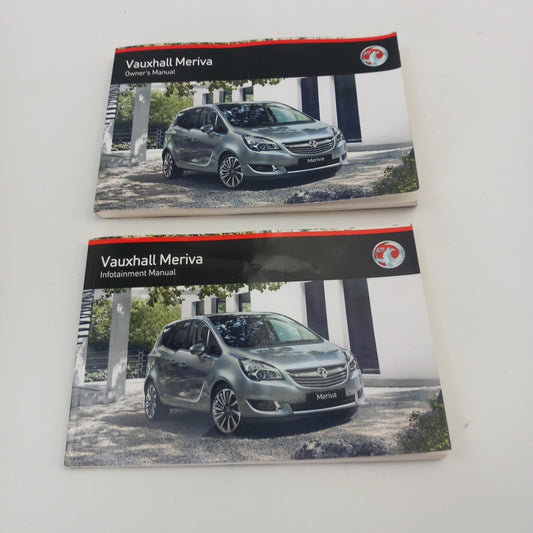 Книжка упътване Английски Vauxhall Opel Meriva B