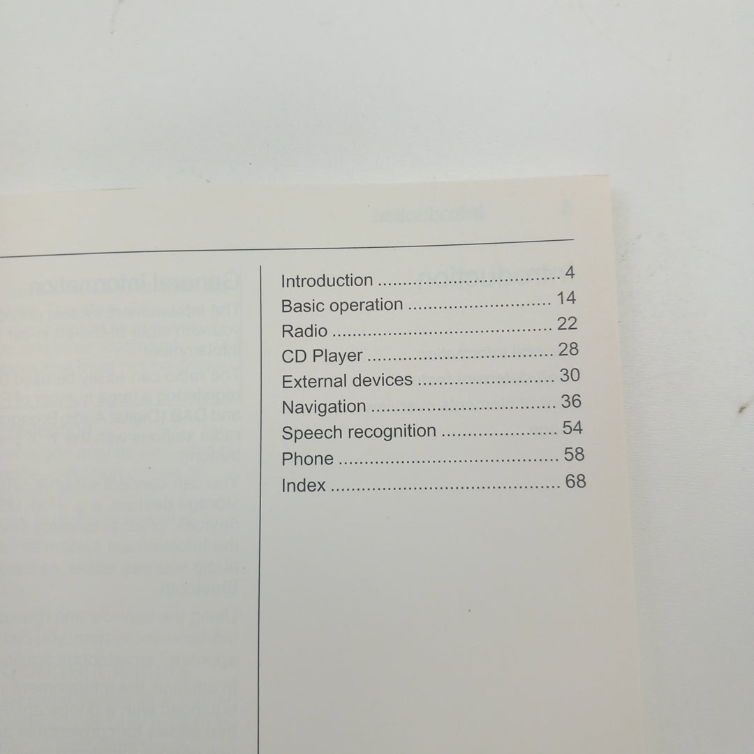 Книжка упътване Английски Vauxhall Opel Meriva B