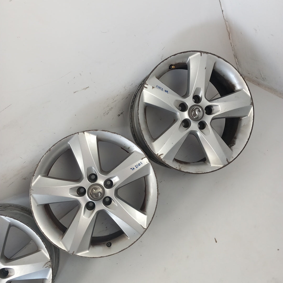 Джанти алуминиеви комплект 17'' 7J X17 H2 ET35 5x110 Vauxhall AADC Opel Meriva B