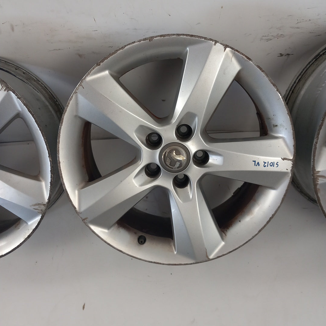 Джанти алуминиеви комплект 17'' 7J X17 H2 ET35 5x110 Vauxhall AADC Opel Meriva B