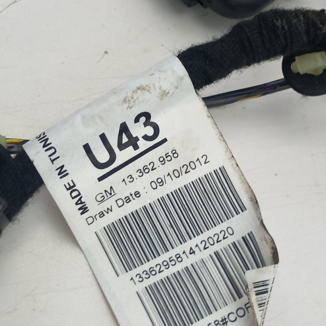 Кабел врата предна лява RHD U43 Opel Meriva B