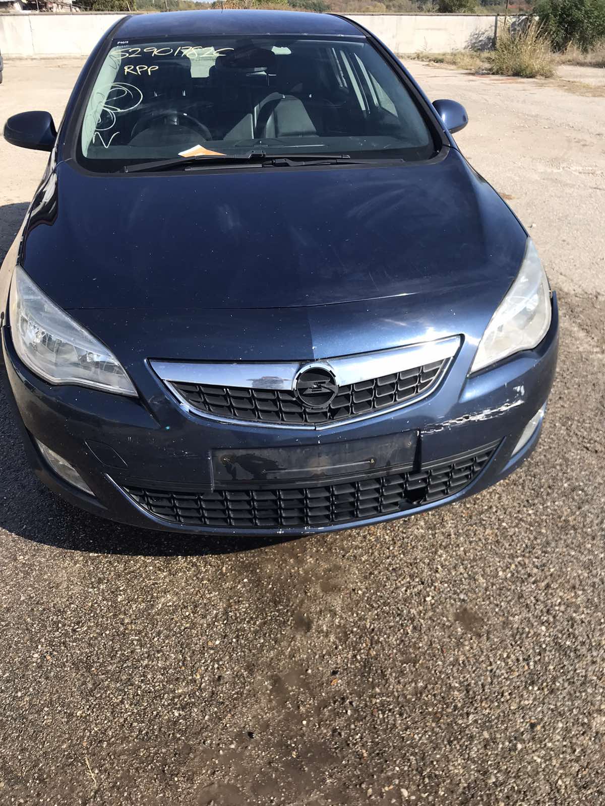 Opel Astra J 2,0 CDTI A20DTH blue 5-door 2011 / P1011 снимки