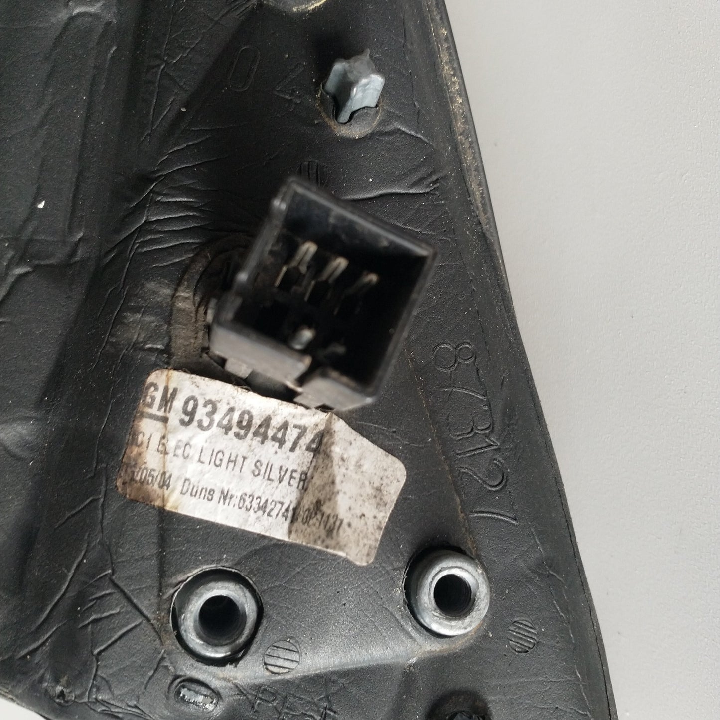 Außenspiegel links elektrisch Farbe Z163 Opel Meriva A