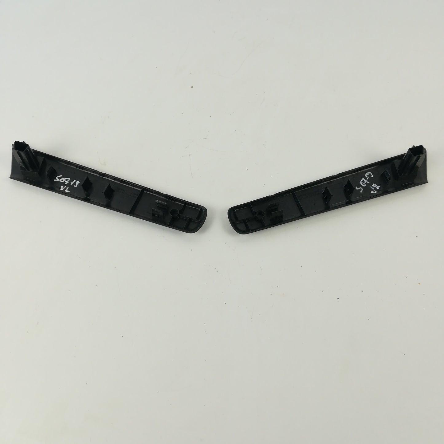 Лайсни черни комплект облицовка дръжка врата Opel Corsa D