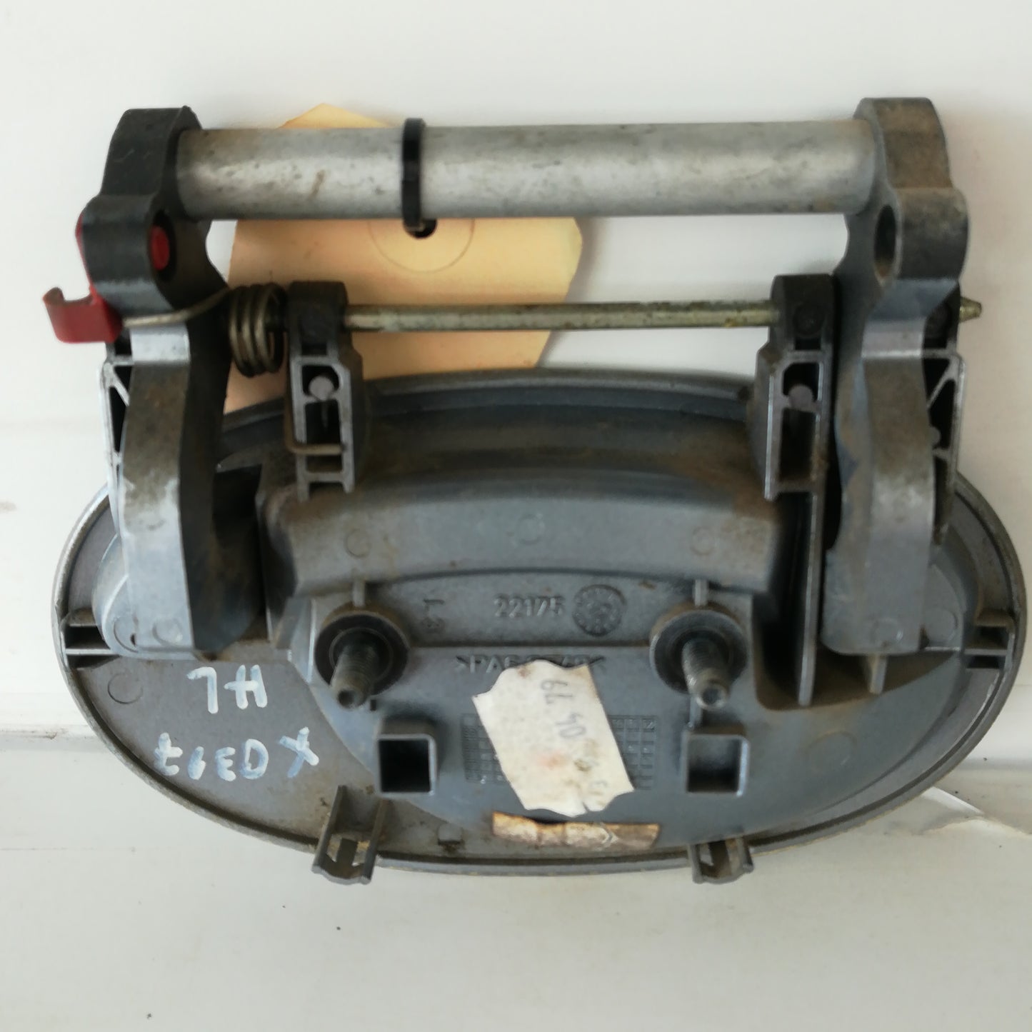 Türgriff hinten links graumetallic Z163 Opel Meriva A