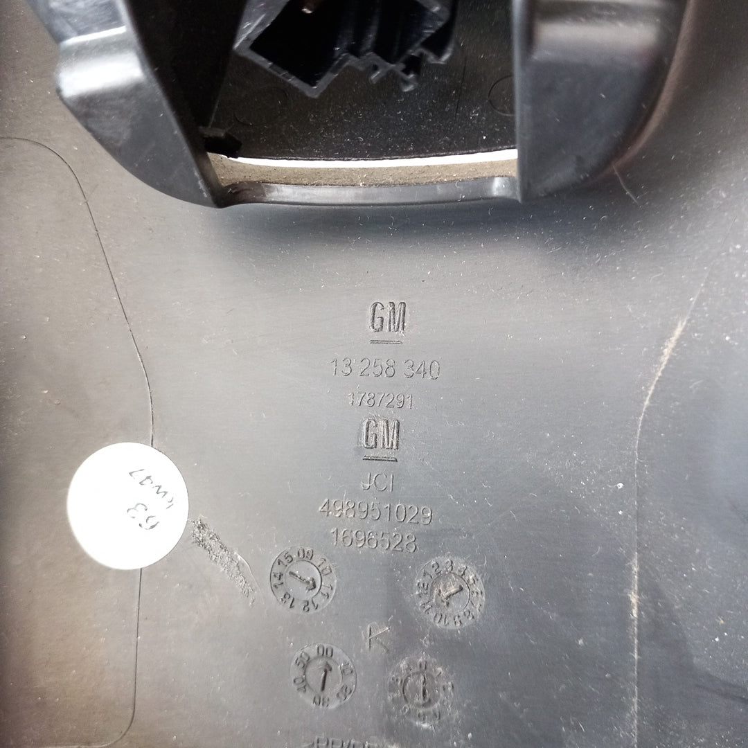 Капак заден централна конзола черен Opel Astra J