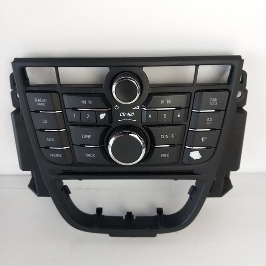 Панел управление радио CD 400 Opel Astra J
