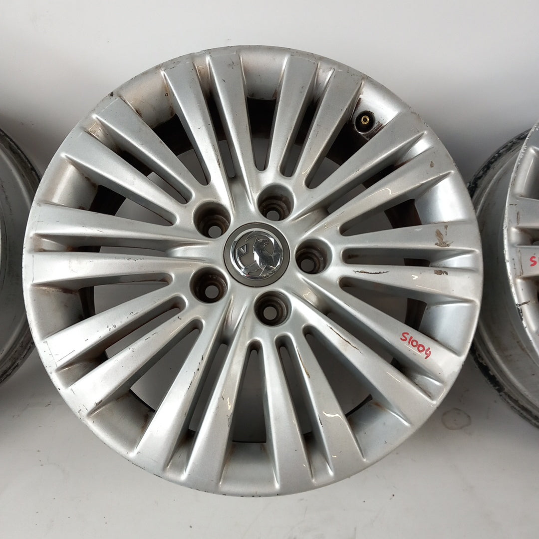 Комплект 16" алуминиеви джанти  6,5Jx16H2 5x110 IS39 AI S19 Y2 Silver Opel Meriva B