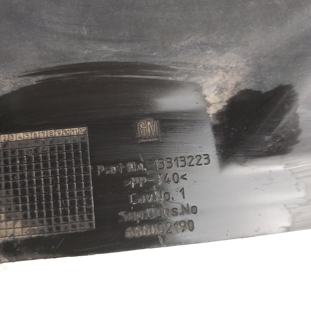 Trennwand Motorraum von oben Opel Corsa D abdecken
