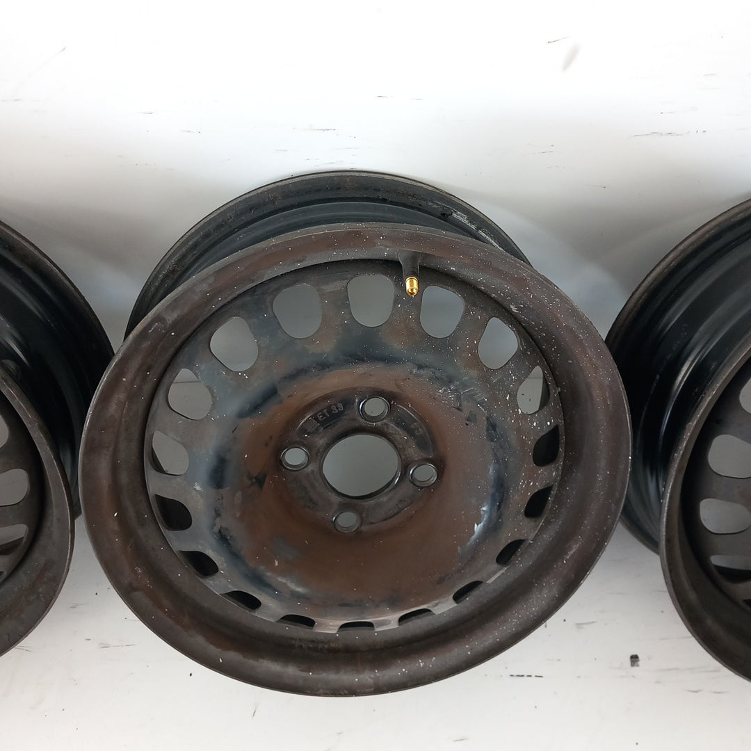 Комплект 14" цола оригинални стоманени джанти 5 1/2 J14H2 ET39 4x100 Opel Corsa D