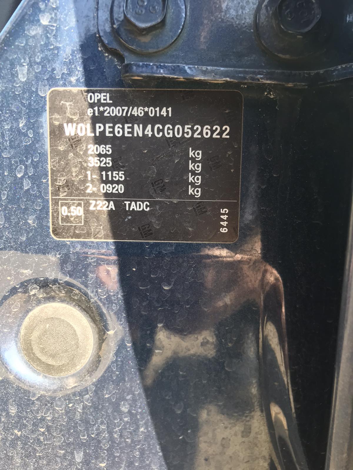 Opel Astra J 2,0 CDTI A20DTH blue 5-door 2011 / P1011 снимки