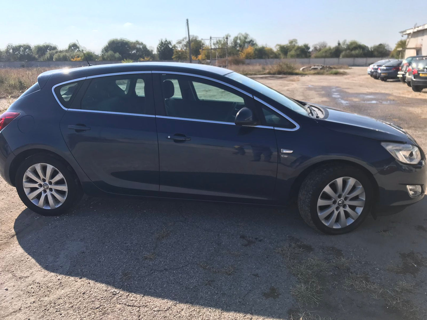 Opel Astra J 2,0 CDTI A20DTH blue 5-door 2011 / P1011 снимки
